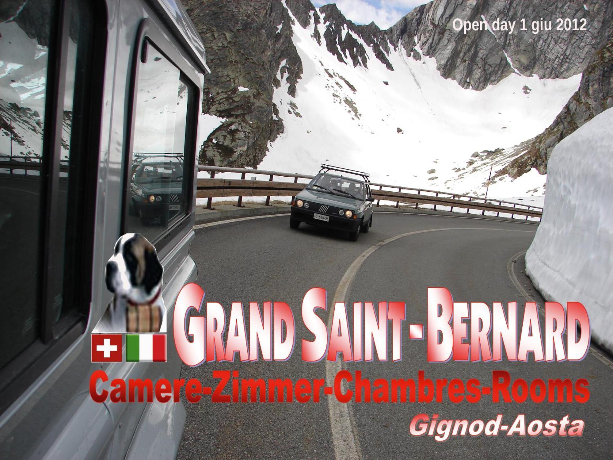 Affittacamere Grand Saint Bernard Gignod Exteriör bild